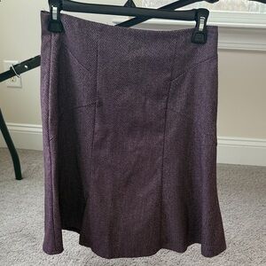 New York & Co Purple Skirt